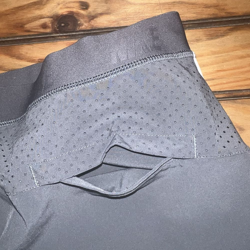 Nike Tennis Skirt Skort Womens Size Medium Gray Dri Fit Athletic Activewear - Picture 7 of 9